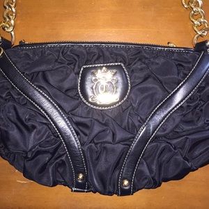 Juicy bag black and gold